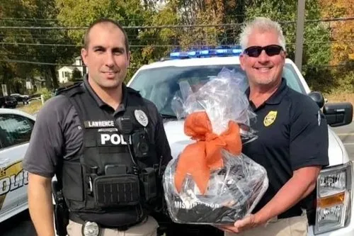 Supporting our local officers.